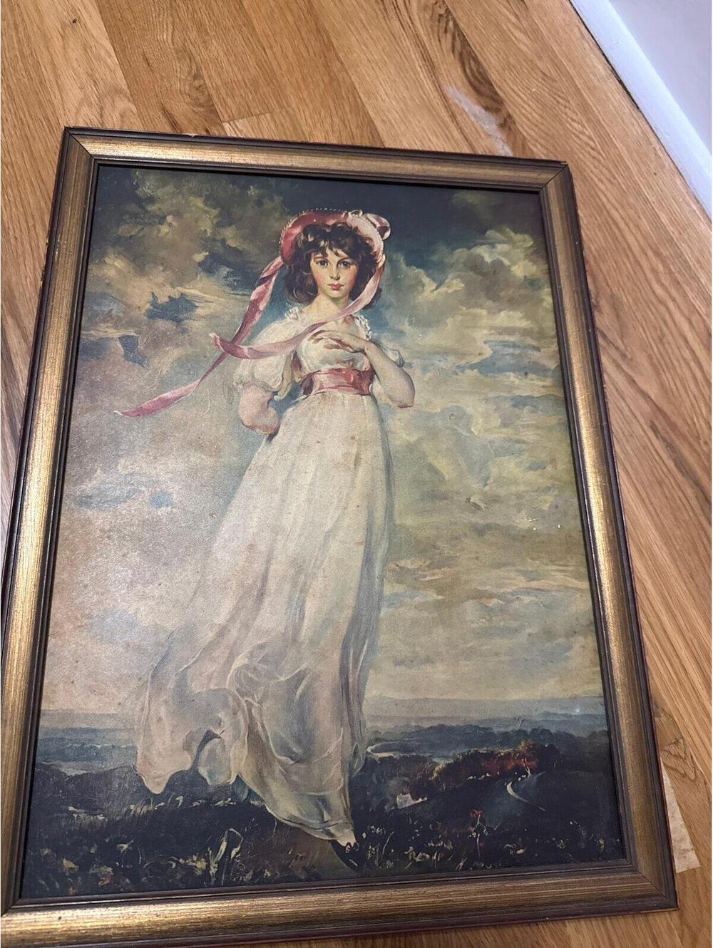 Pinkie by Sir Thomas Lawren Print Framed